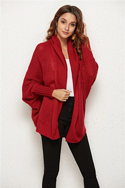 Angel Wings Open Front Batwing Sleeve Cardigan Carauana Store