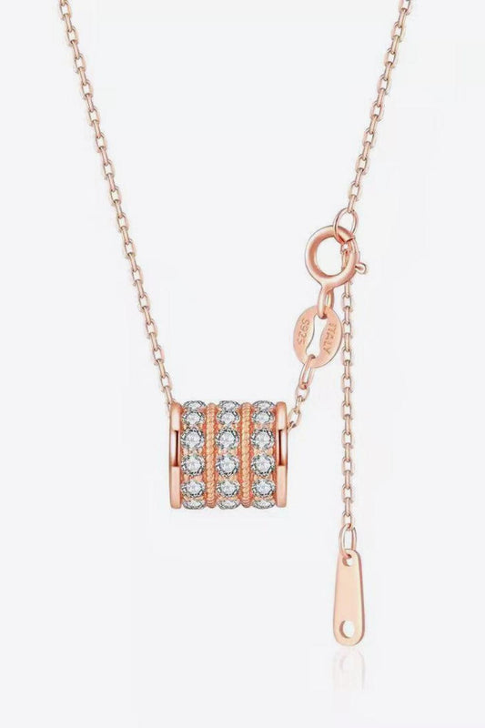 Moissanite 925 Sterling Silver Necklace Carauana Store