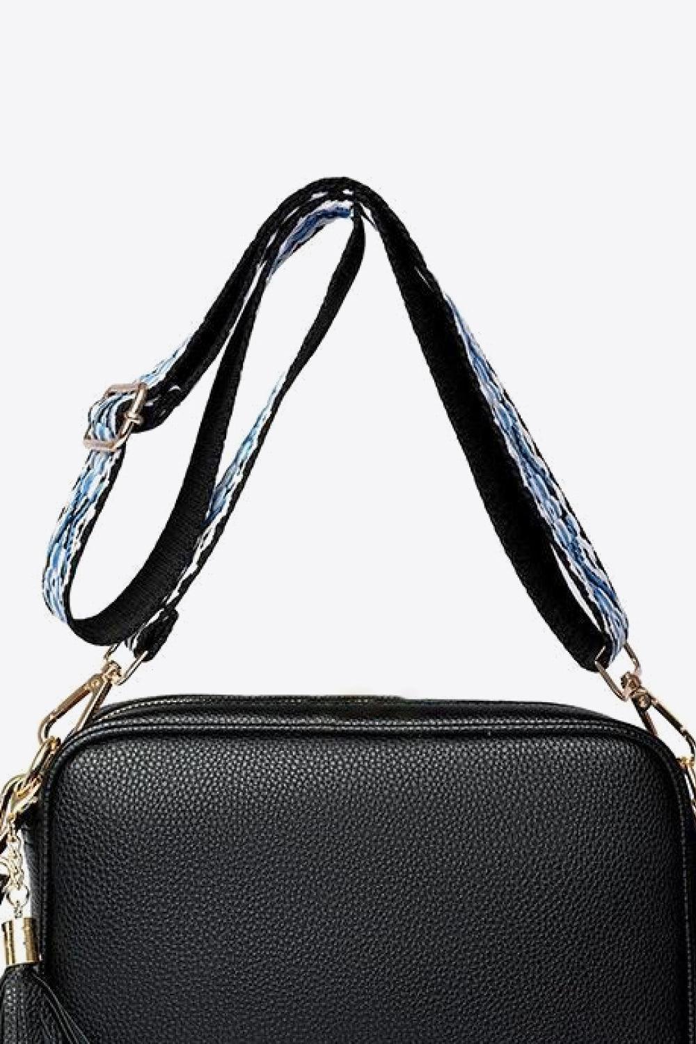 PU Leather Tassel Crossbody Bag Carauana Store
