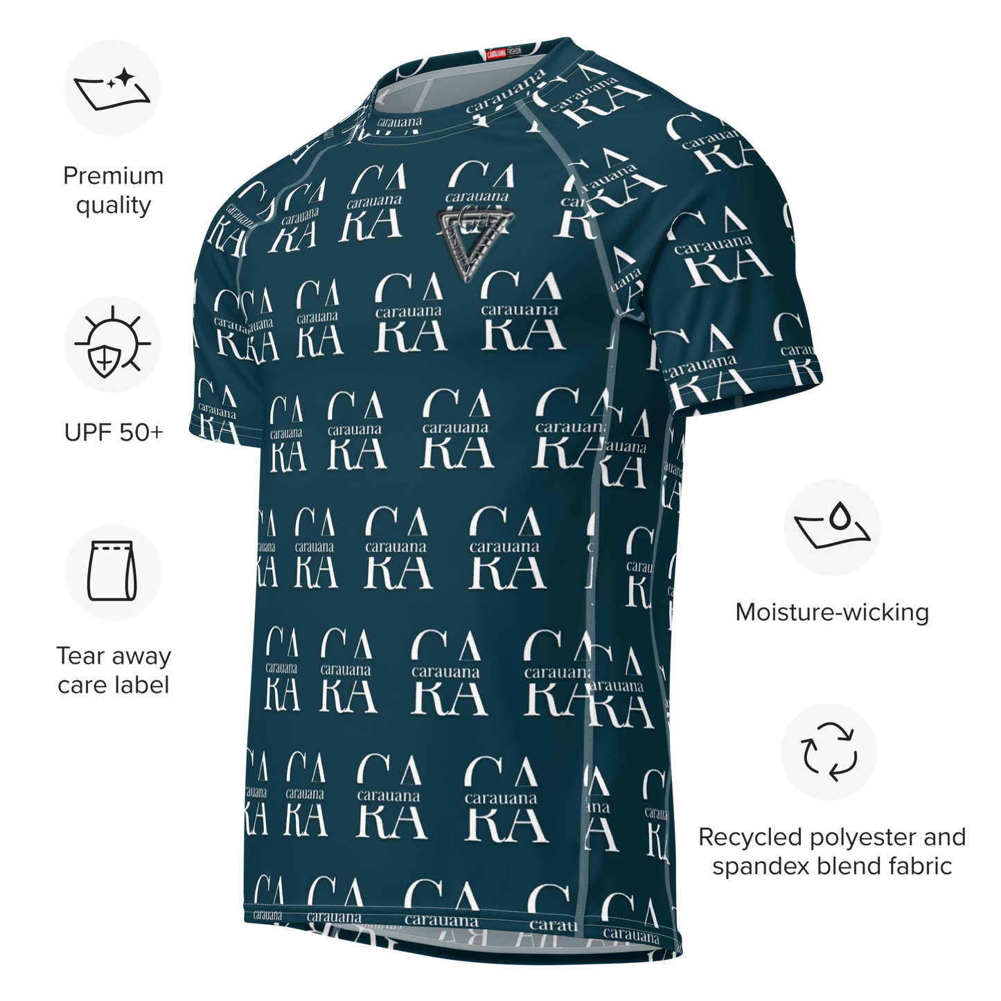 Original CaRaUaNa Rash Guard - Blue Whale