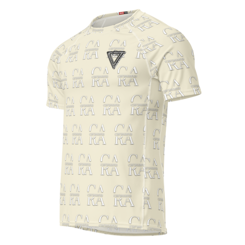 Original CaRaUaNa Rash Guard - Apricot White