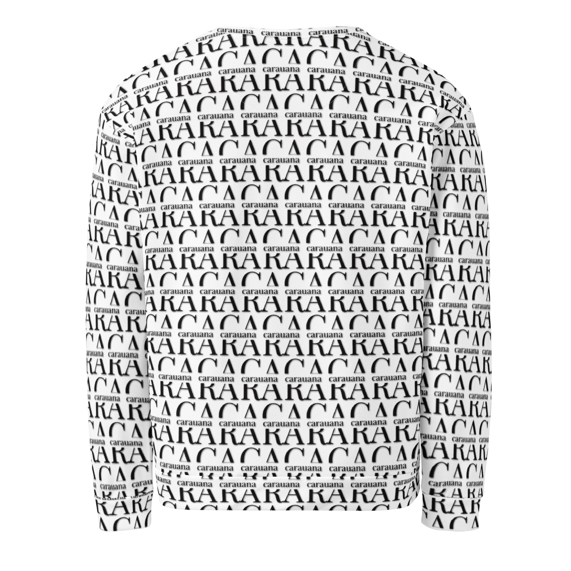 Premium Sweatshirt CaRaUaNa Unisex Black Logo