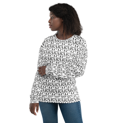 Premium Sweatshirt CaRaUaNa Unisex Black Logo