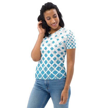 👕 CaRaUaNa Women's T-shirt Cube Style Carauana Store
