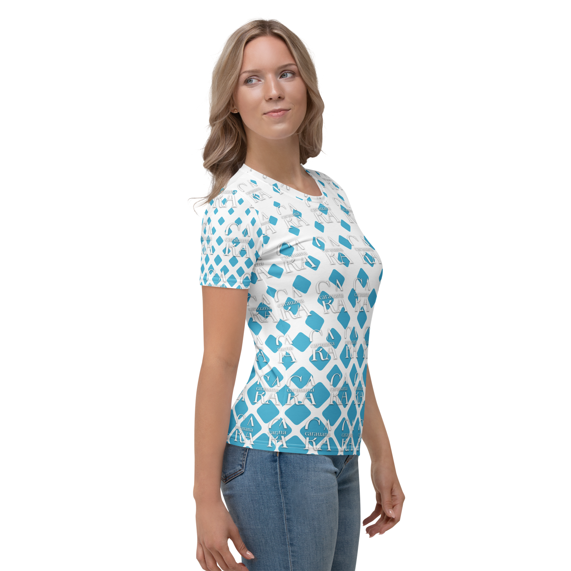 👕 CaRaUaNa Women's T-shirt Cube Style Carauana Store