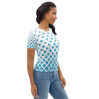 👕 CaRaUaNa Women's T-shirt Cube Style Carauana Store