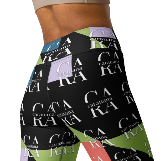 CaRaUaNa Leggings SPORT Green Black Carauana Store