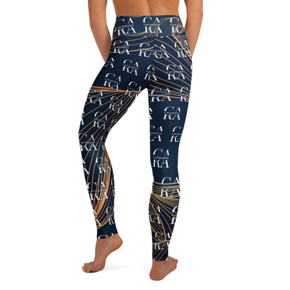 CaRaUaNa Leggings SPORT blue gold Carauana Store
