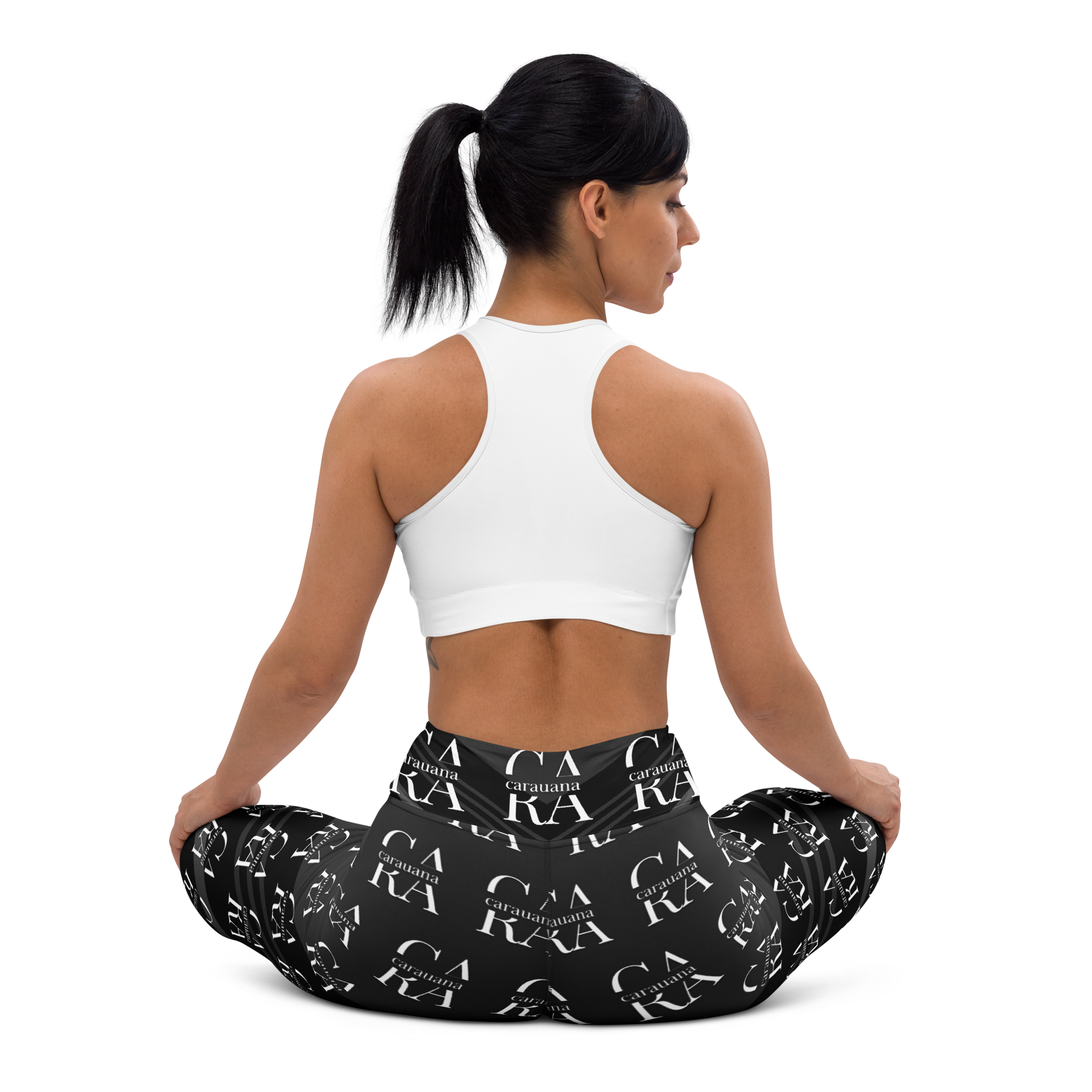 CaRaUaNa Leggings SPORT black Elegant Carauana Store