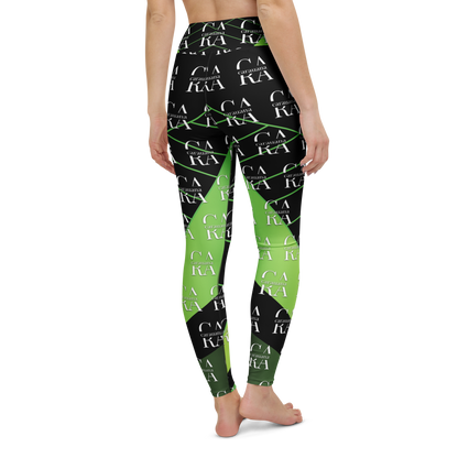 CaRaUaNa Leggings SPORT black Green Carauana Store