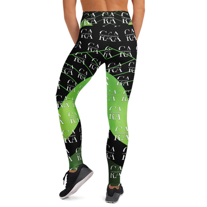 CaRaUaNa Leggings SPORT black Green Carauana Store