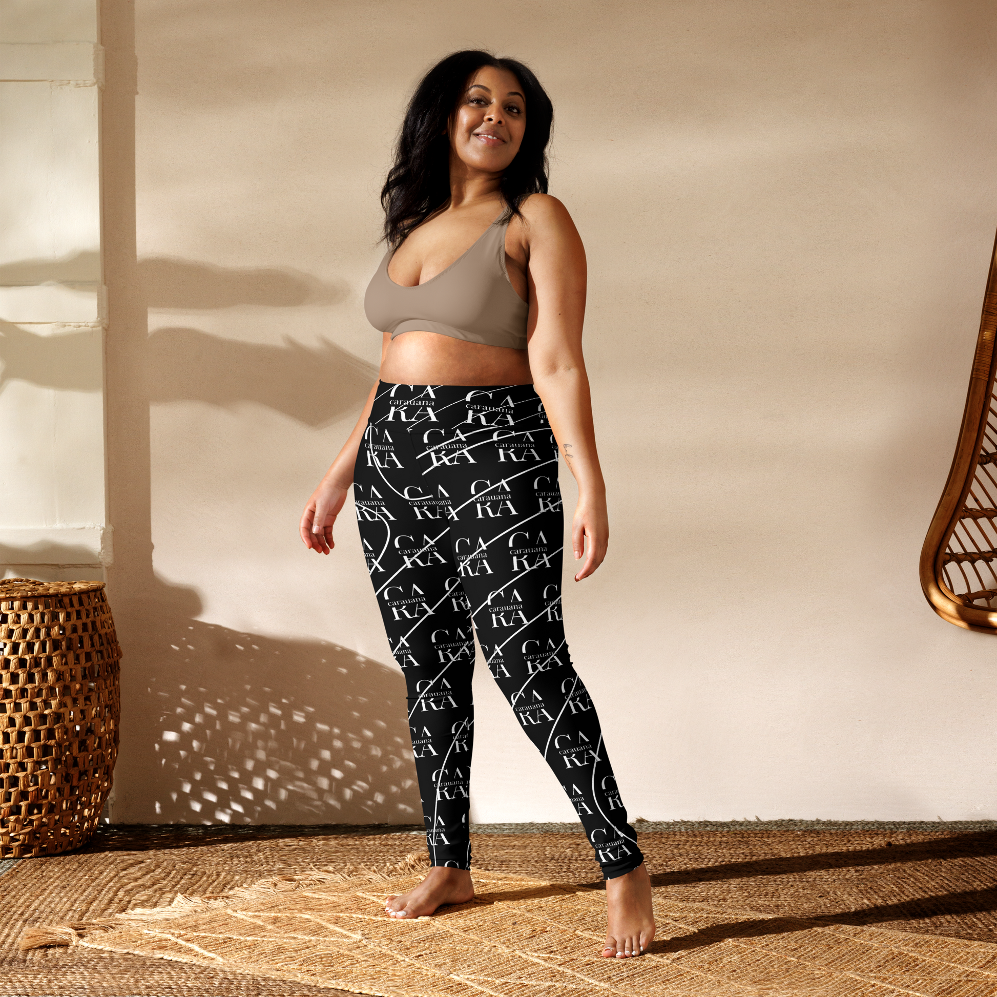 CaRaUaNa Leggings SPORT black LUX Carauana Store