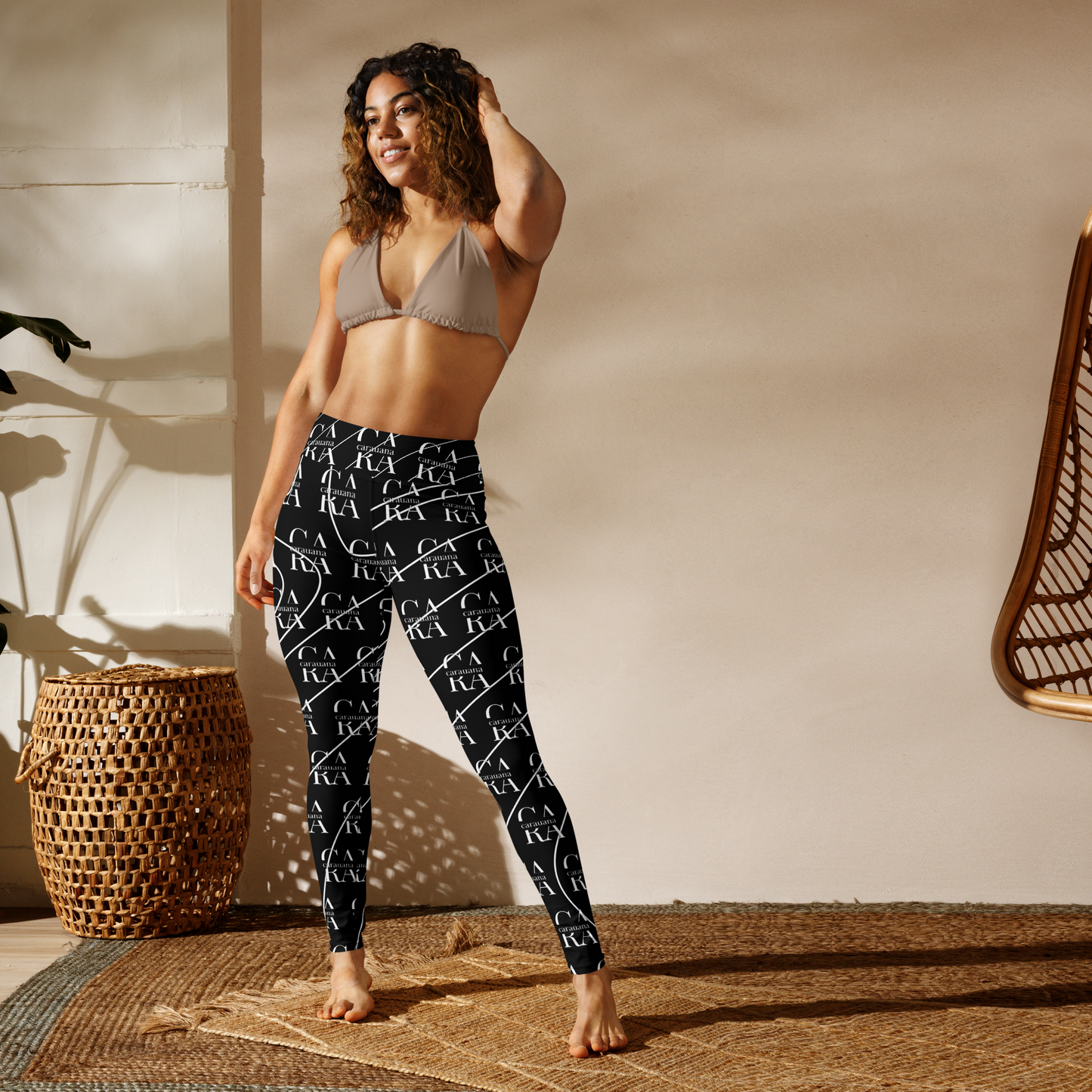CaRaUaNa Leggings SPORT black LUX Carauana Store