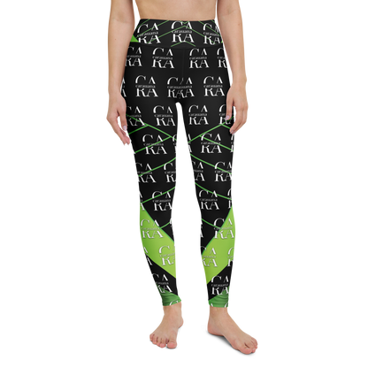 CaRaUaNa Leggings SPORT black Green Carauana Store