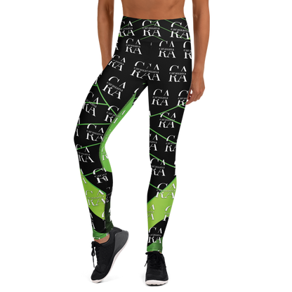 CaRaUaNa Leggings SPORT black Green Carauana Store