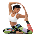 CaRaUaNa Leggings SPORT Green Black Carauana Store