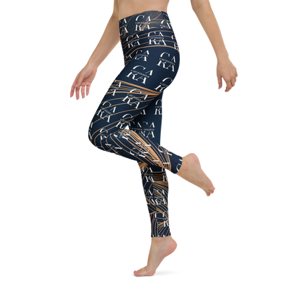 CaRaUaNa Leggings SPORT blue gold Carauana Store
