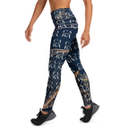 CaRaUaNa Leggings SPORT blue gold Carauana Store