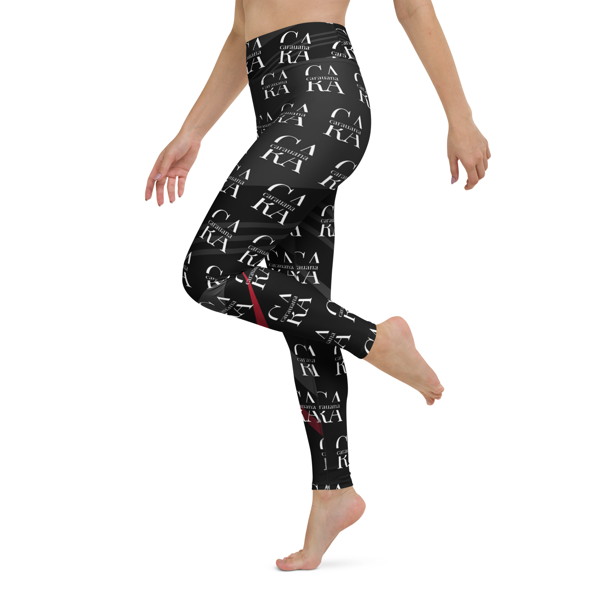 CaRaUaNa Leggings SPORT black Elegant Carauana Store