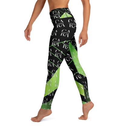 CaRaUaNa Leggings SPORT black Green Carauana Store