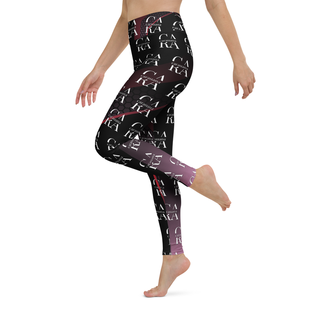 CaRaUaNa Leggings SPORT black Pink Carauana Store