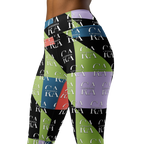 CaRaUaNa Leggings SPORT Green Black Carauana Store
