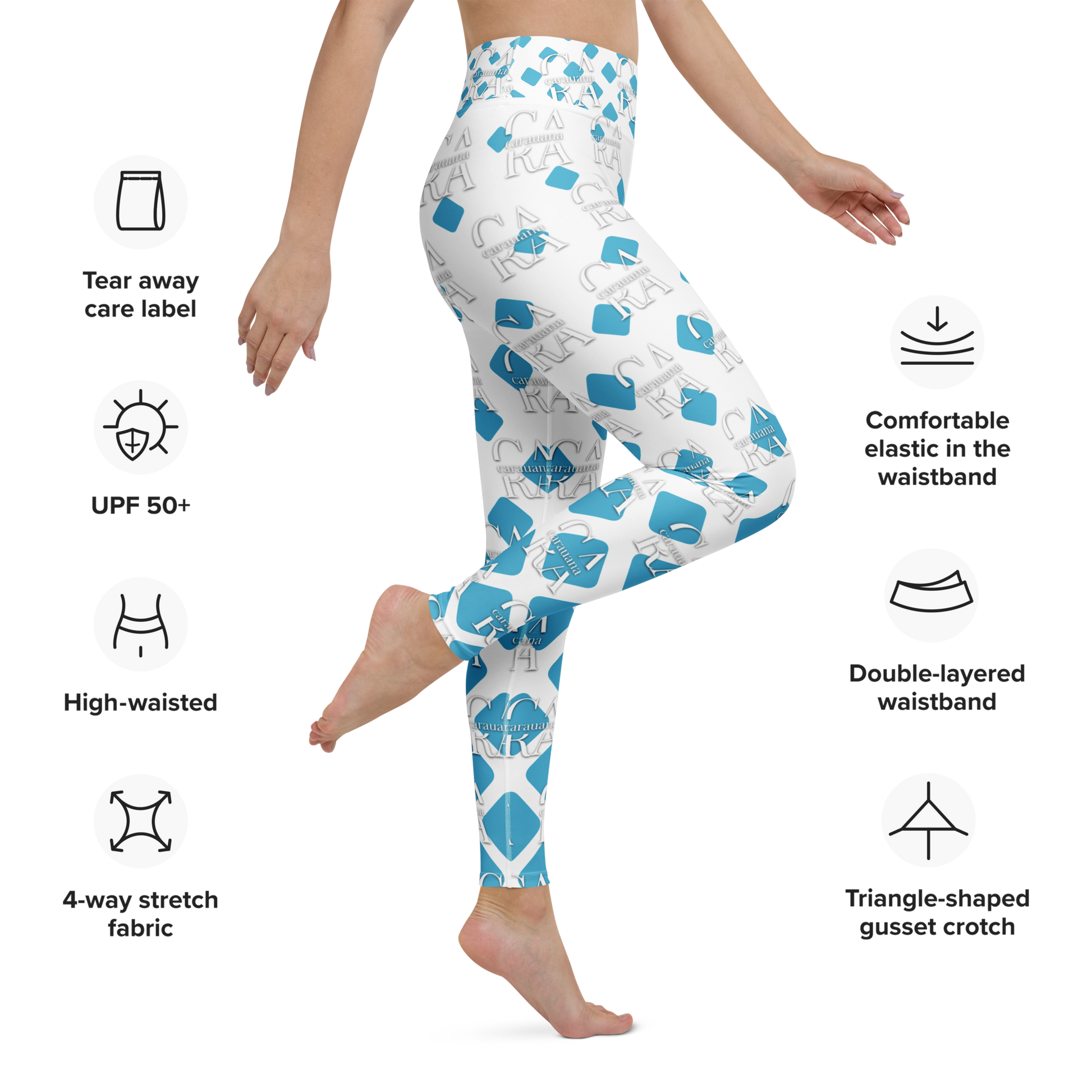 CaRaUaNa Leggings SPORT Cube Style Carauana Store