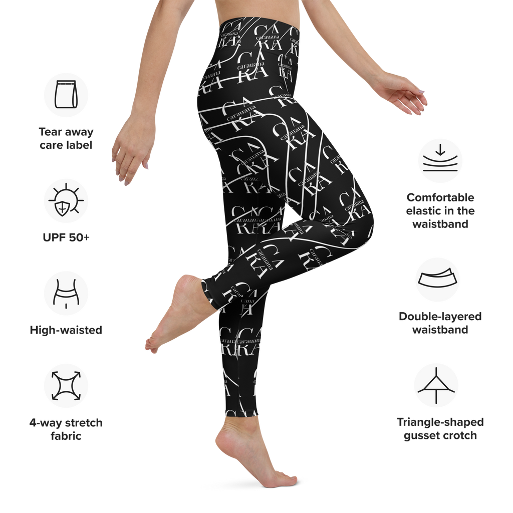 CaRaUaNa Leggings SPORT black LUX Carauana Store