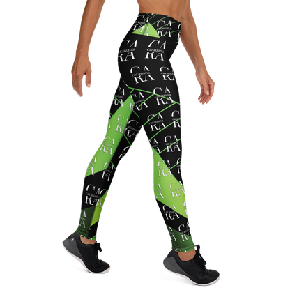 CaRaUaNa Leggings SPORT black Green Carauana Store