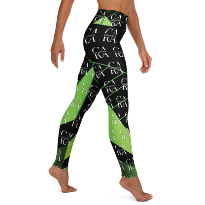 CaRaUaNa Leggings SPORT black Green Carauana Store