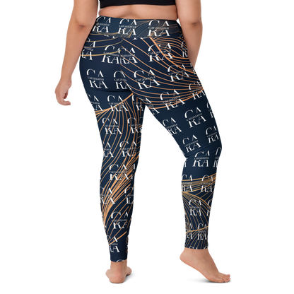 CaRaUaNa Leggings SPORT blue gold Carauana Store