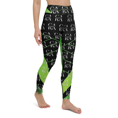 CaRaUaNa Leggings SPORT black Green Carauana Store