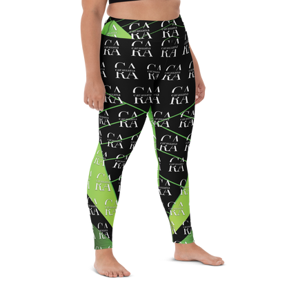 CaRaUaNa Leggings SPORT black Green Carauana Store