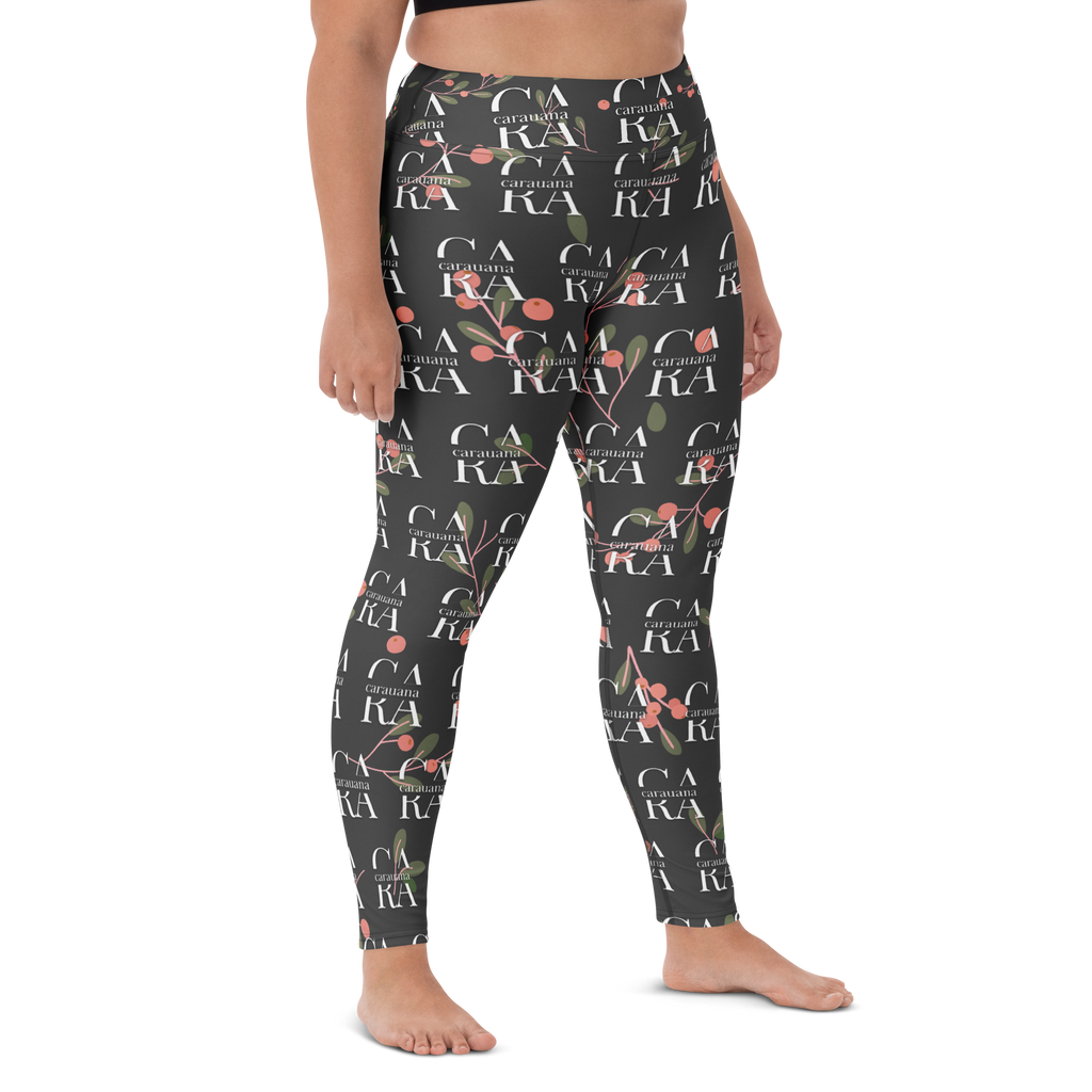 CaRaUaNa Leggings SPORT Black fruit Carauana Store