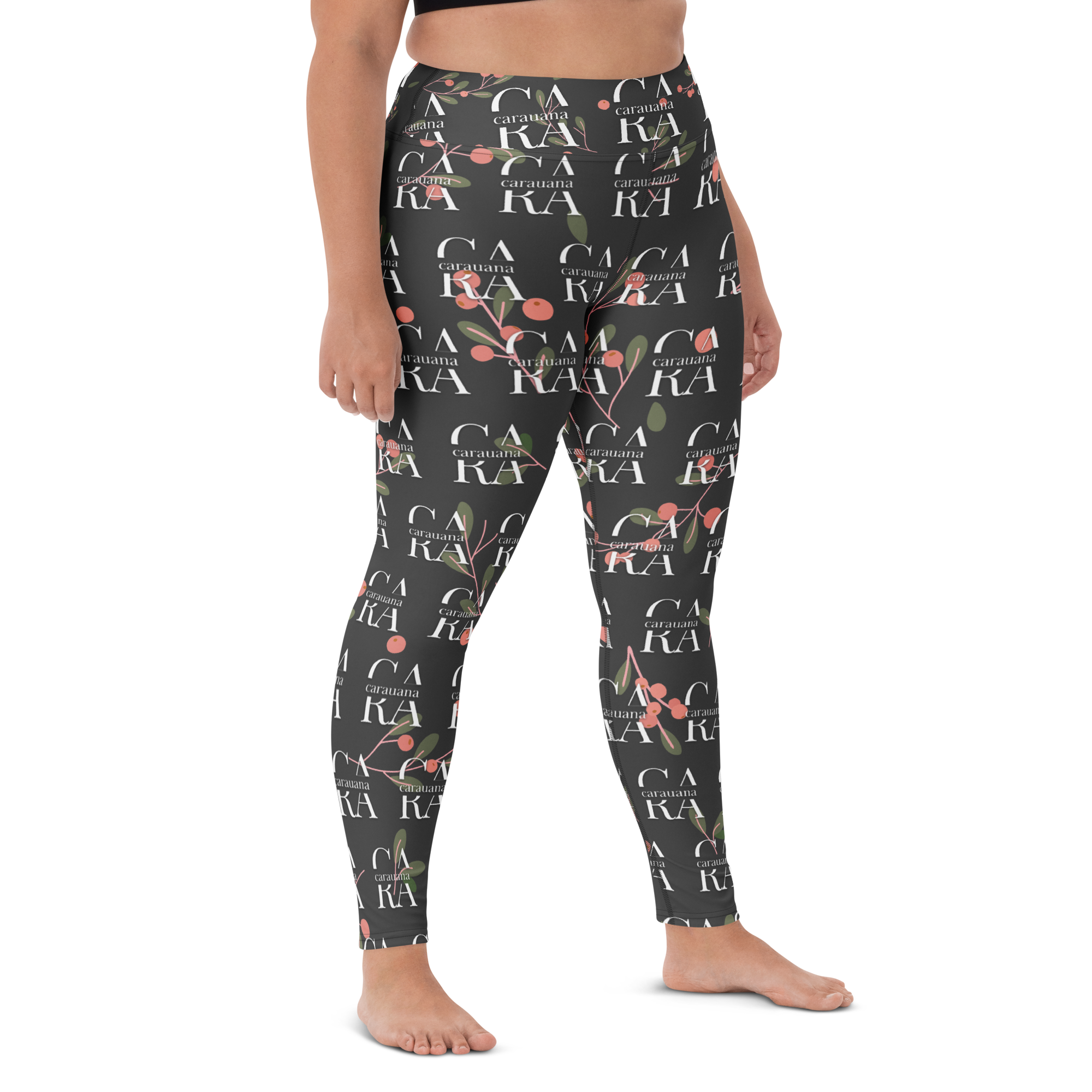 CaRaUaNa Leggings SPORT Black fruit Carauana Store