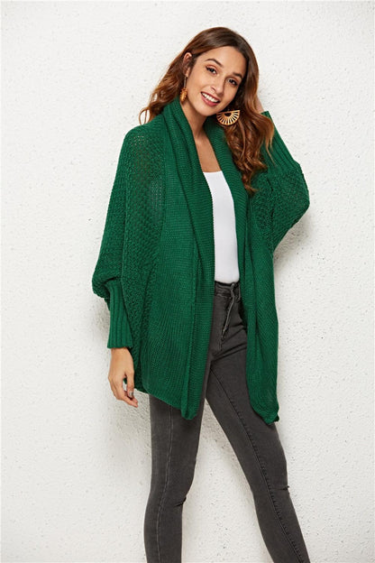 Angel Wings Open Front Batwing Sleeve Cardigan Carauana Store