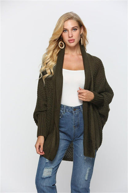 Angel Wings Open Front Batwing Sleeve Cardigan Carauana Store