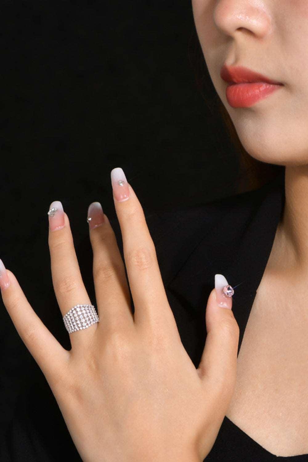 1.21 Carat Moissanite 925 Sterling Silver Ring Carauana Store
