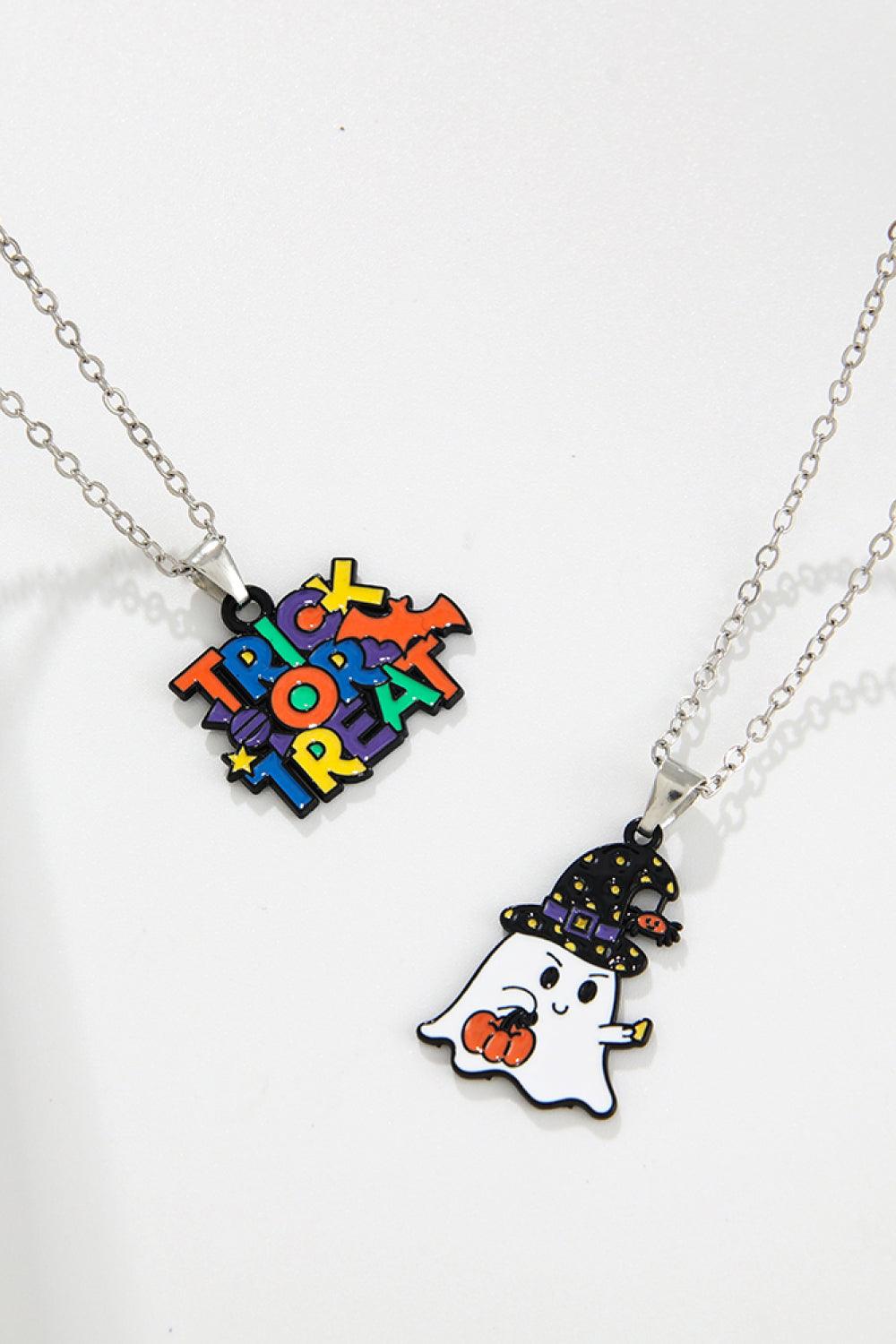 Two-Piece Halloween Theme Necklace Set Carauana Store