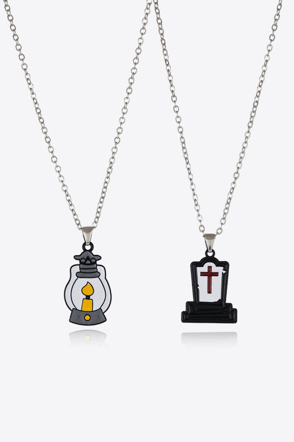 Two-Piece Halloween Theme Necklace Set Carauana Store