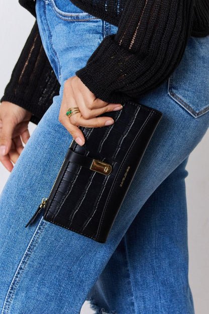 David Jones Texture PU Leather Wallet Carauana Store