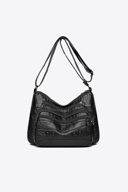 PU Leather Adjustable Strap Shoulder Bag Carauana Store