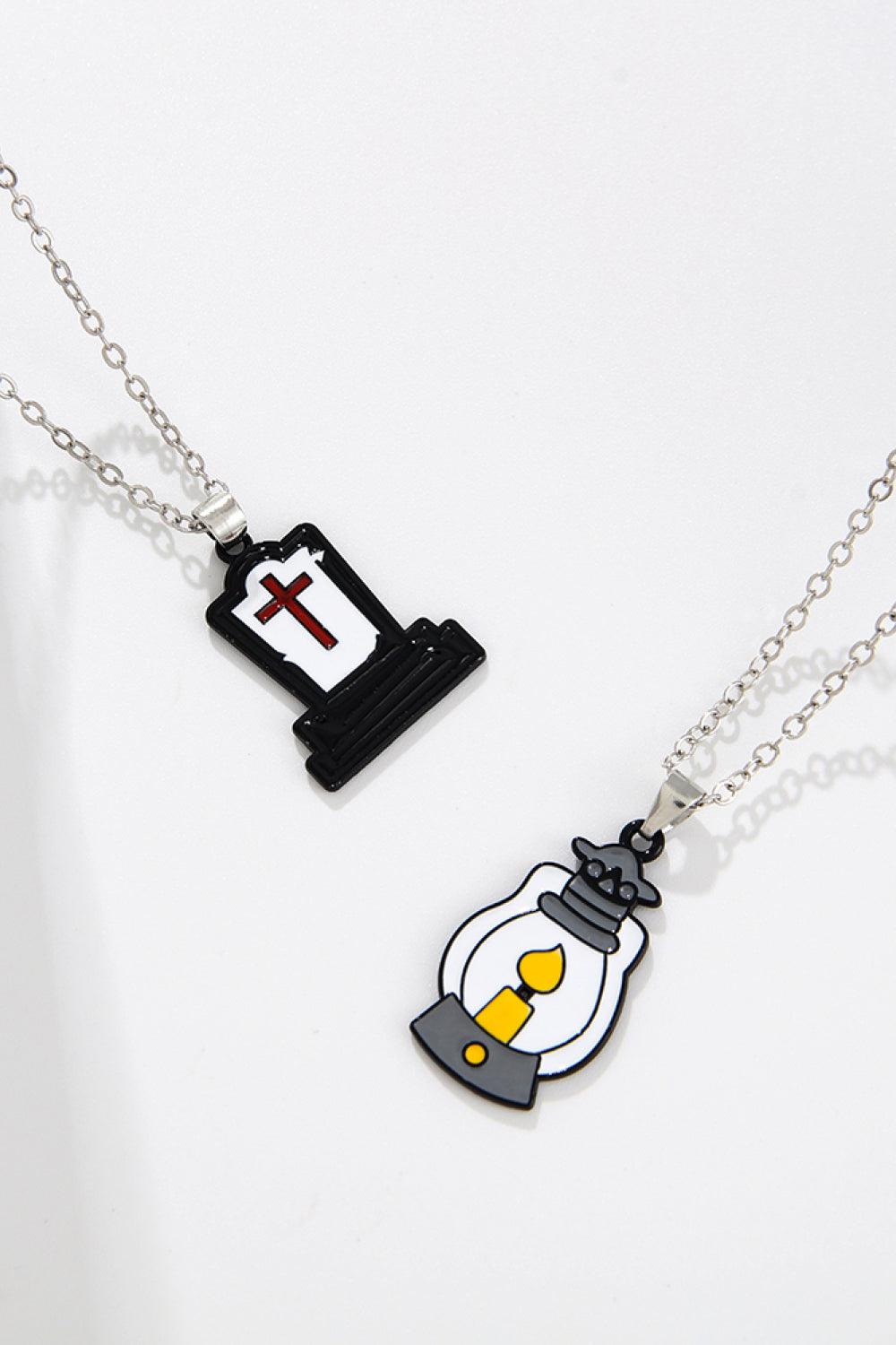 Two-Piece Halloween Theme Necklace Set Carauana Store