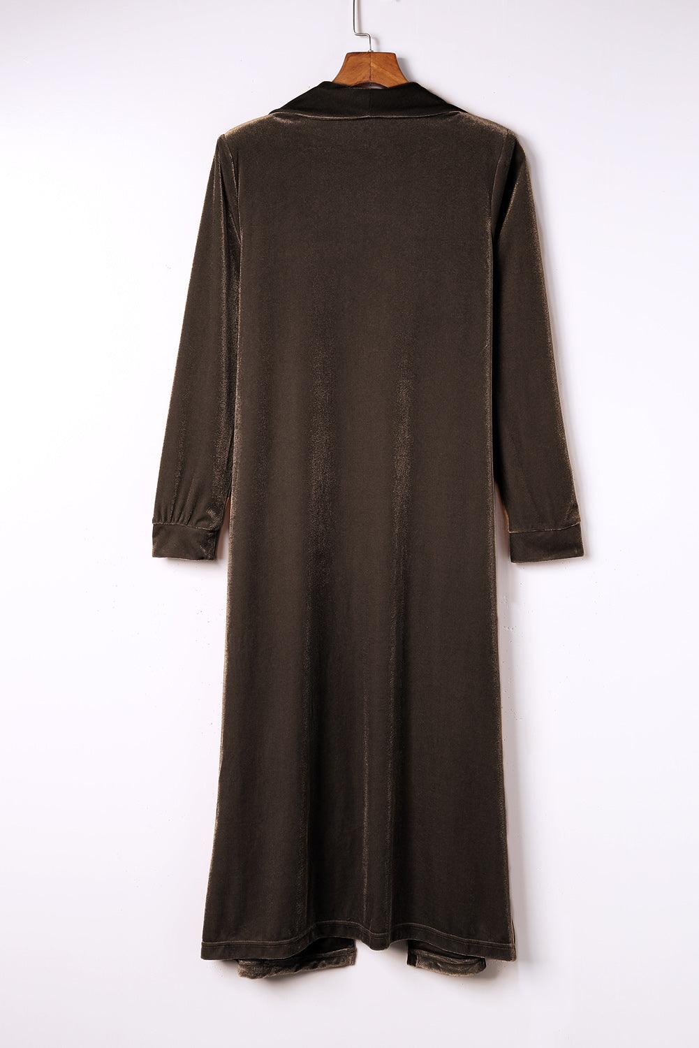 Open Front Long Sleeve Cover Up Carauana Store