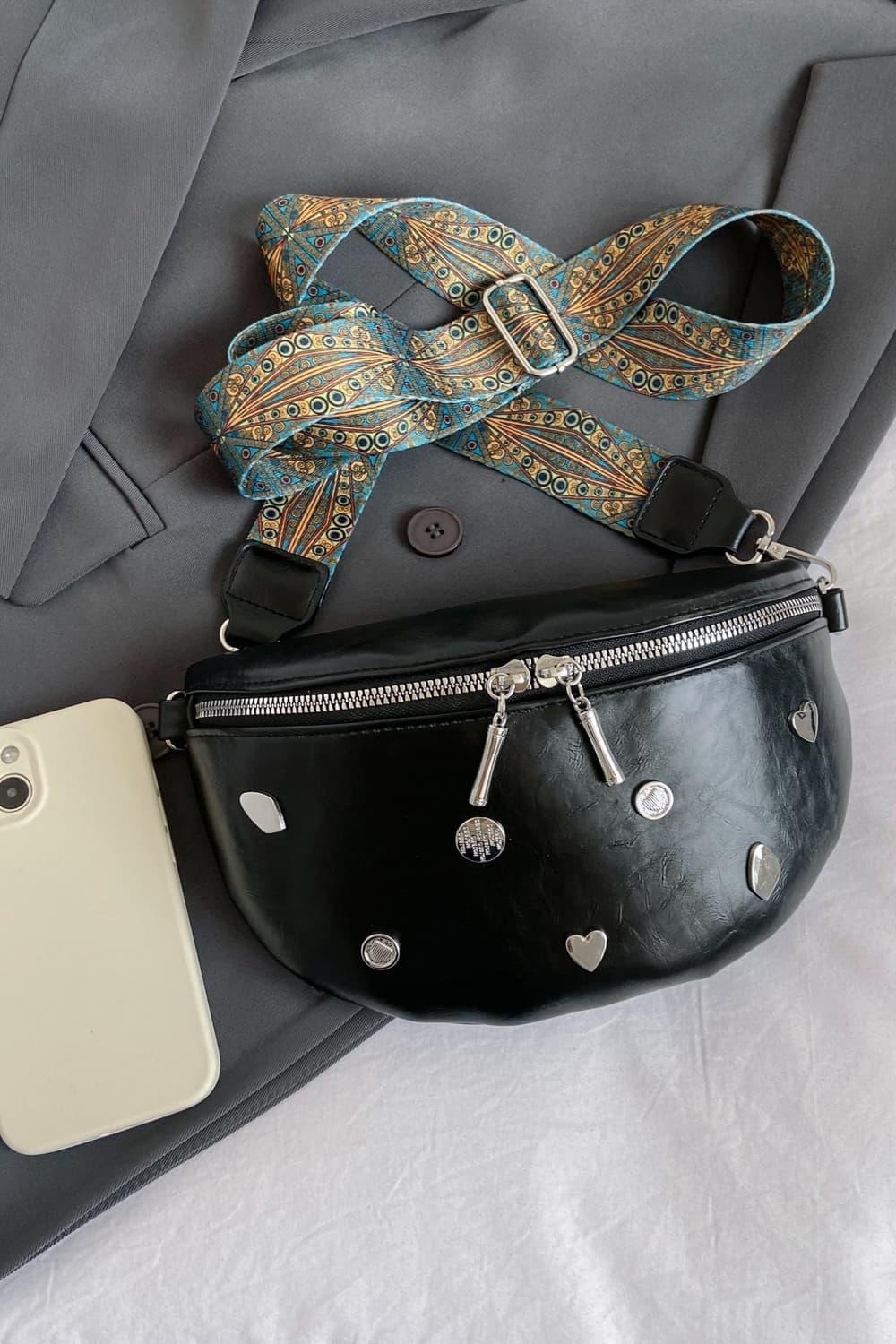 PU Leather Sling Bag Carauana Store