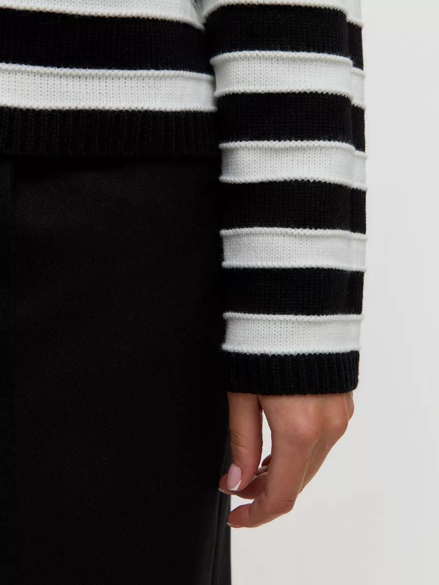 Striped Dropped Shoulder Long Sleeve Cardigan Carauana Store