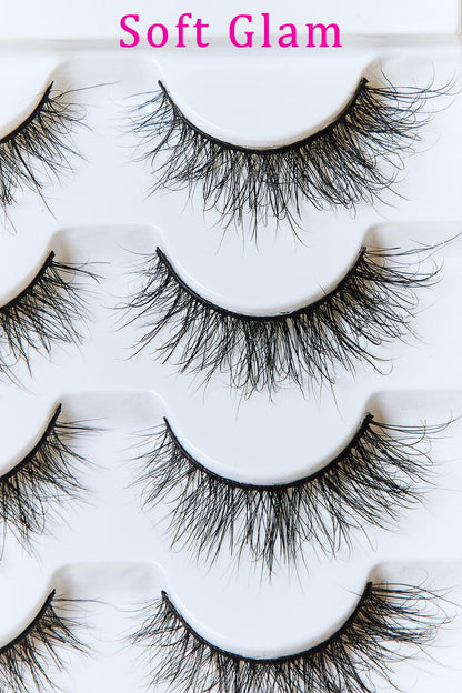 SO PINK BEAUTY Mink Eyelashes 5 Pairs Carauana Store