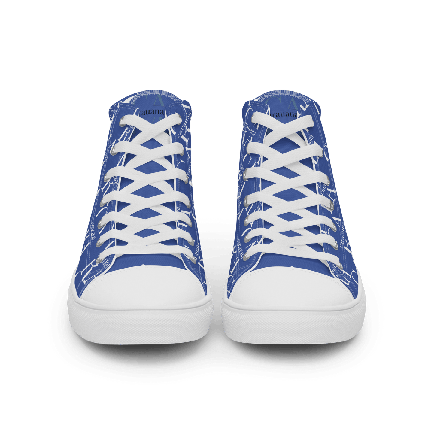 CARAUANA Hip Hop canvas shoes Blue Branded