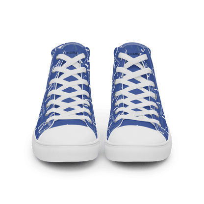 CARAUANA Hip Hop canvas shoes Blue Branded