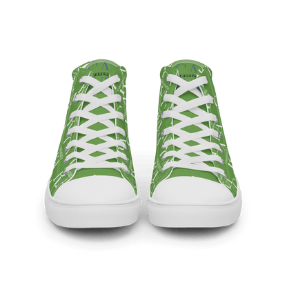 CARAUANA Hip Hop canvas shoes Green Branded